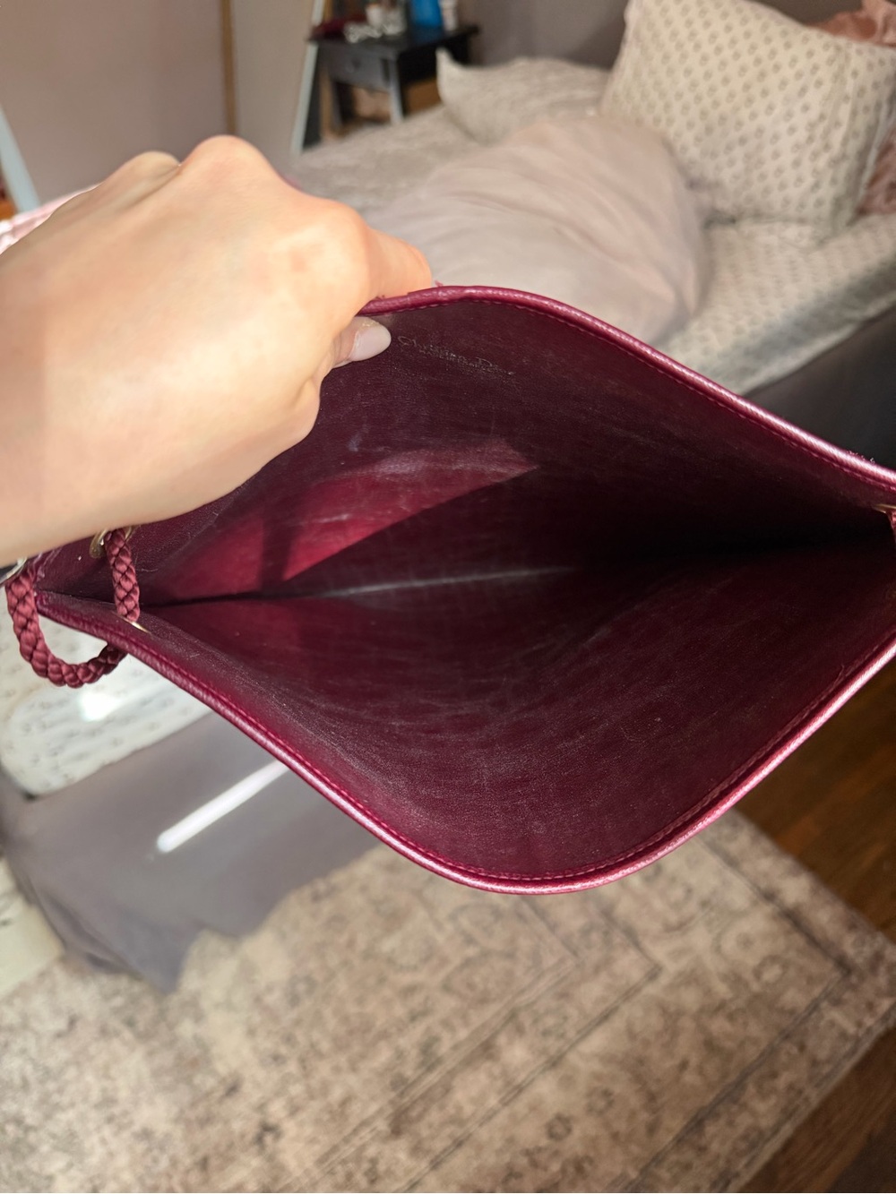 Vintage 1980s Dior Tote Bag - Picture 4 of 7
